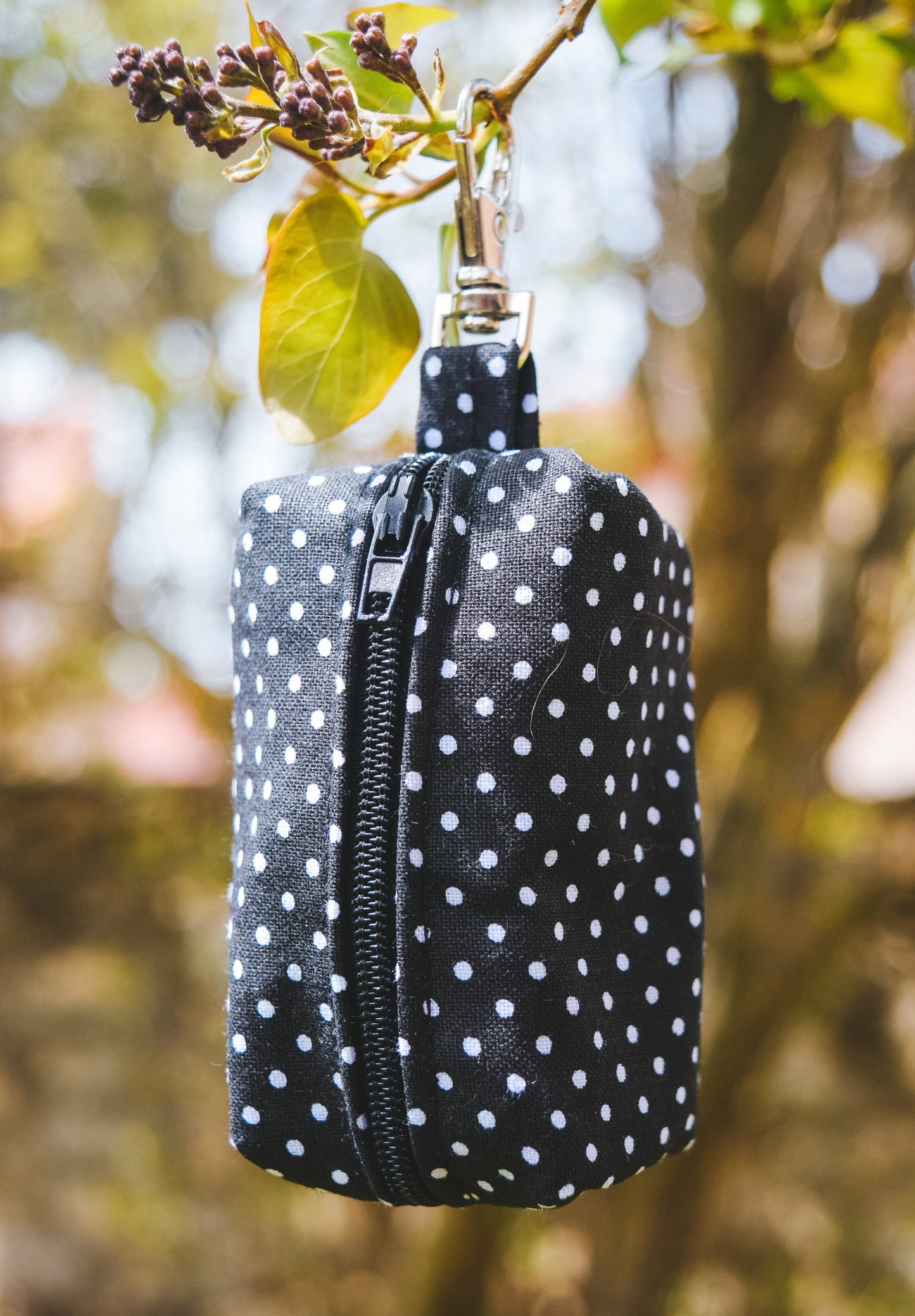 Porta Bolsas Black Dots