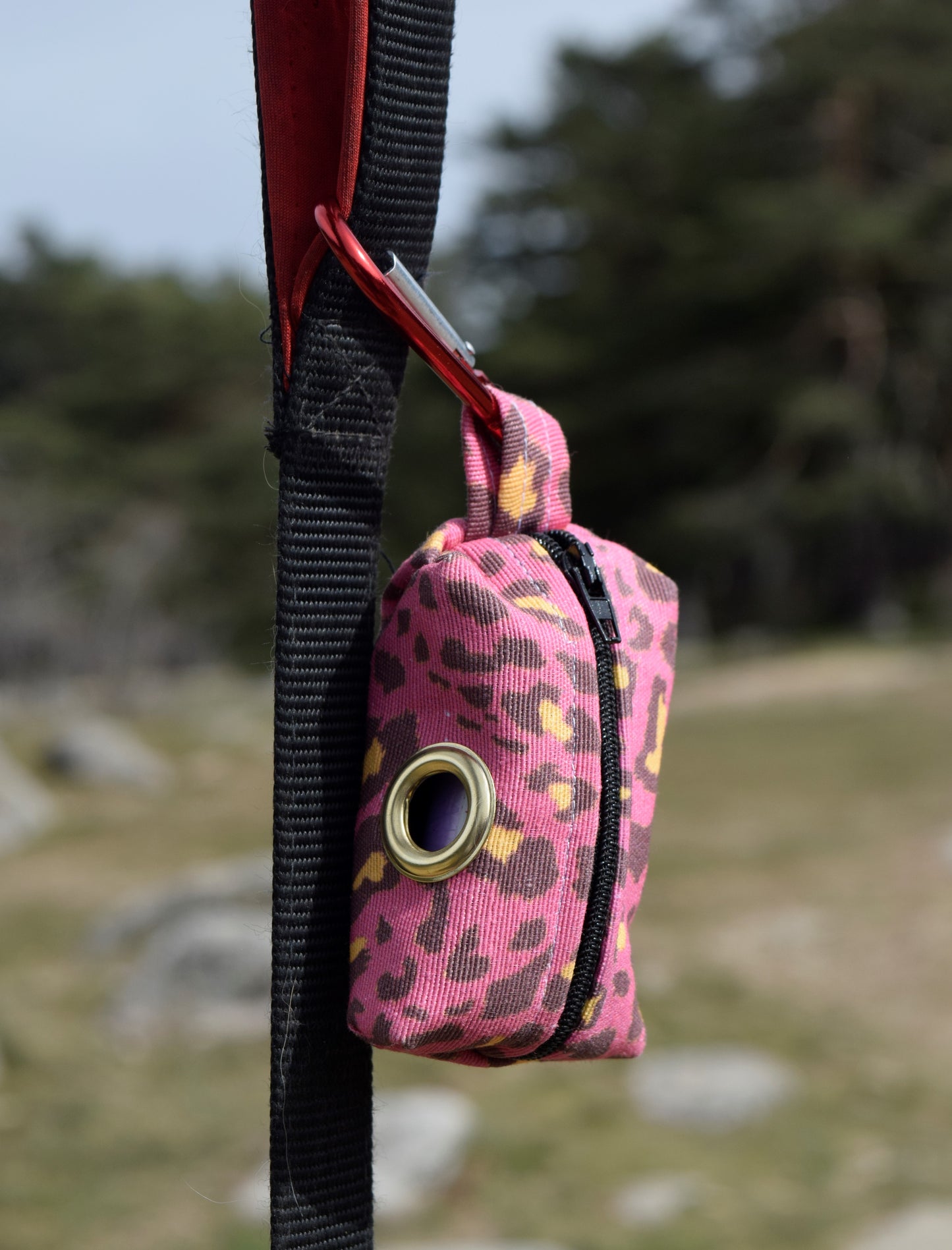 Portabolsas pink leopard