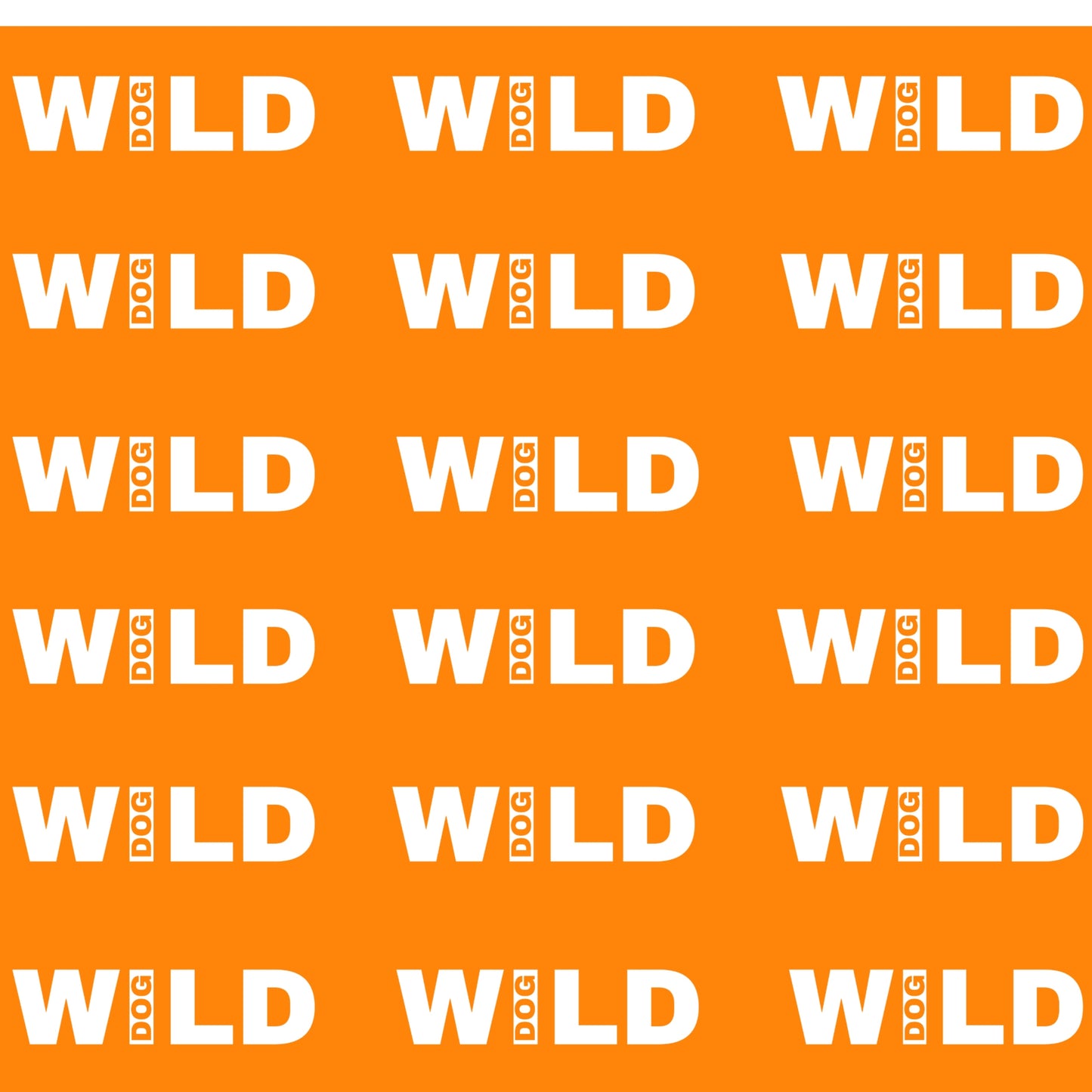 Porta Bolsitas Wild Dog naranja